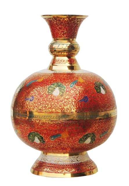 Brass Home & Garden Decorative Flower Pot, Vase - 7*10*11.5 Inch (F408 A)