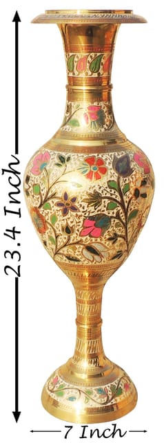 Brass Home & Garden Decorative Flower Pot, Vase - 7*18*23.4 Inch (F455 A)