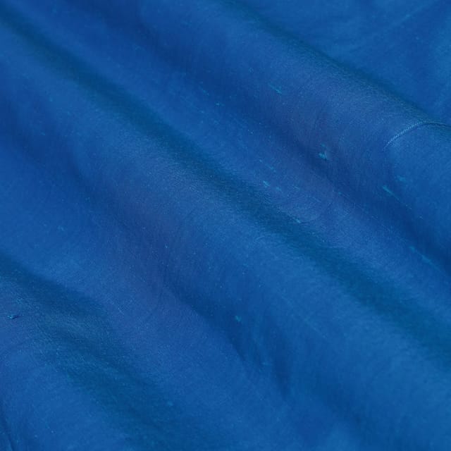 Cobalt Blue 80GM Dupion Silk Fabric