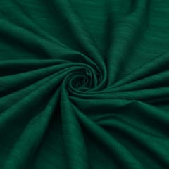 Emerald Green Bhagalpuri Silk Fabric