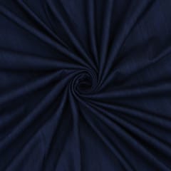 Midnight Blue Bhagalpuri Silk Fabric