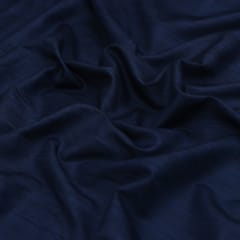 Midnight Blue Bhagalpuri Silk Fabric