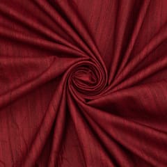 Burgundy Bhagalpuri Silk Fabric