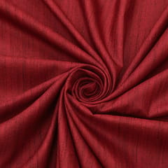 Ruby Red Bhagalpuri Silk Fabric