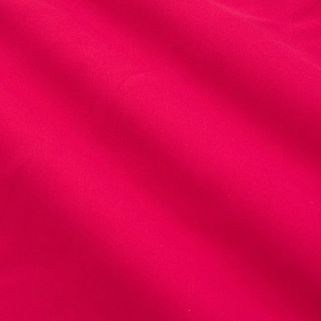 Magenta Pink Polyester Georgette Fabric
