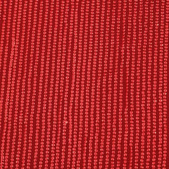 Crimson Red Georgette Sequins Embroidery Georgette Fabric