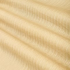 Vanilla Cream Sequins Embroidery Linen Fabric
