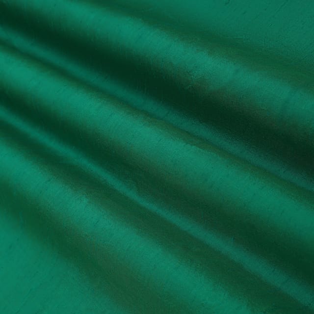 Castleton Green Raw Silk Fabric