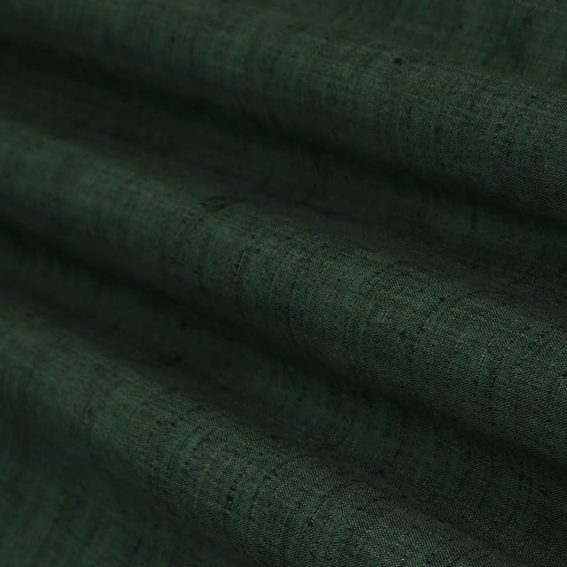 Forest Green mahi Silk Plain Fabric