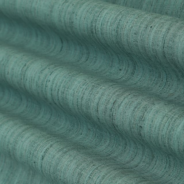 Sea Blue Mahi Silk Plain Fabric