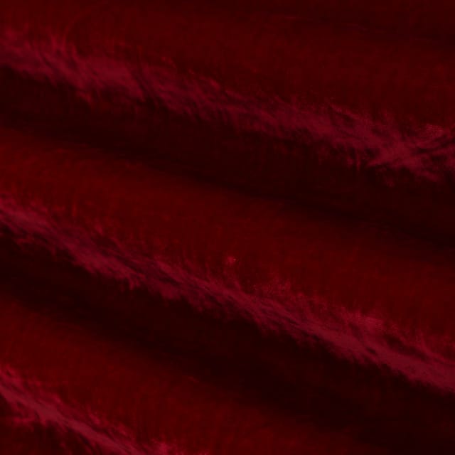 Scarlet Red Pure Velvet Fabric