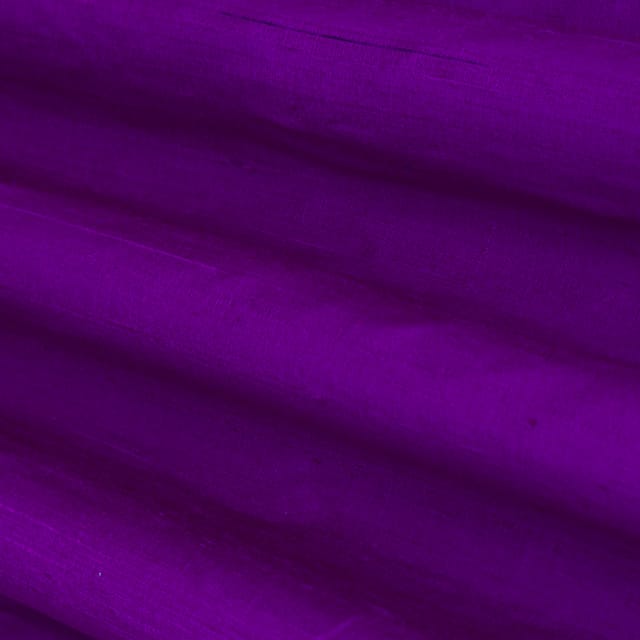 Violet Purple Raw SIlk Fabric 100gm