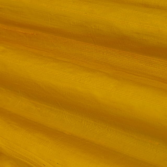 Sunrise Yellow Raw SIlk Fabric 100gm