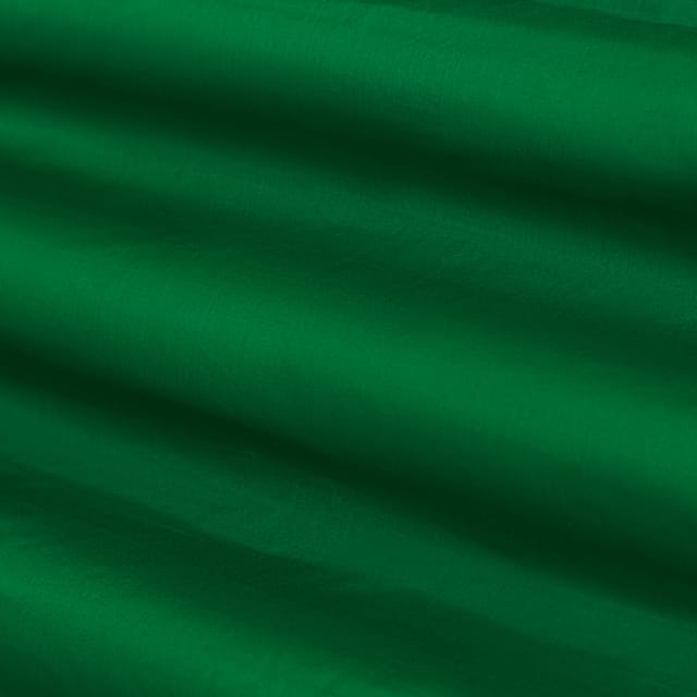 Emerald Green Pure Silk Fabric 50gms