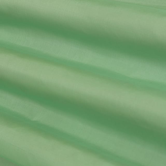 Mint Green Pure Silk Fabric 50gms