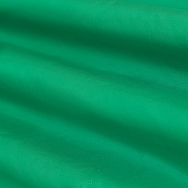 Turquoise Green Pure Silk Fabric 50gms