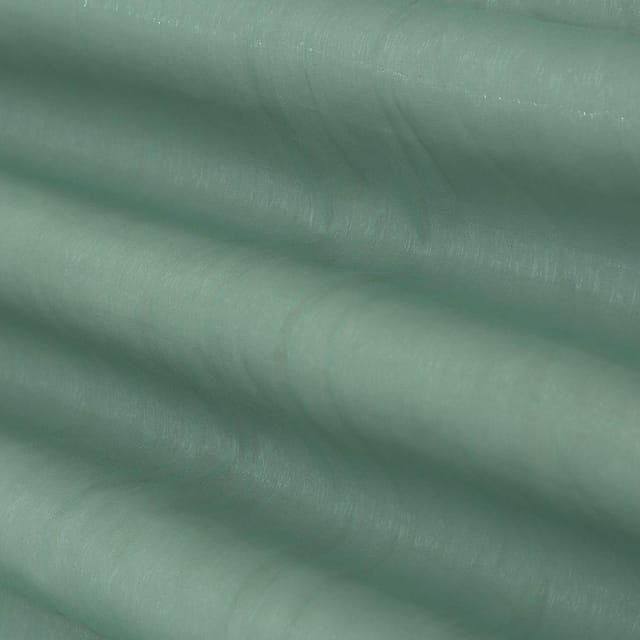 Steel Blue Noil Silk Fabric