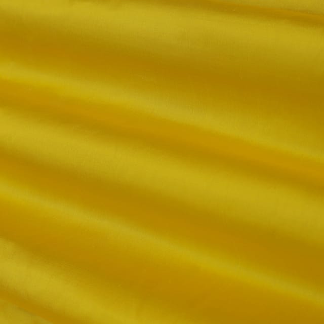 Mango Yellow Dupion SIlk Fabric 80gm