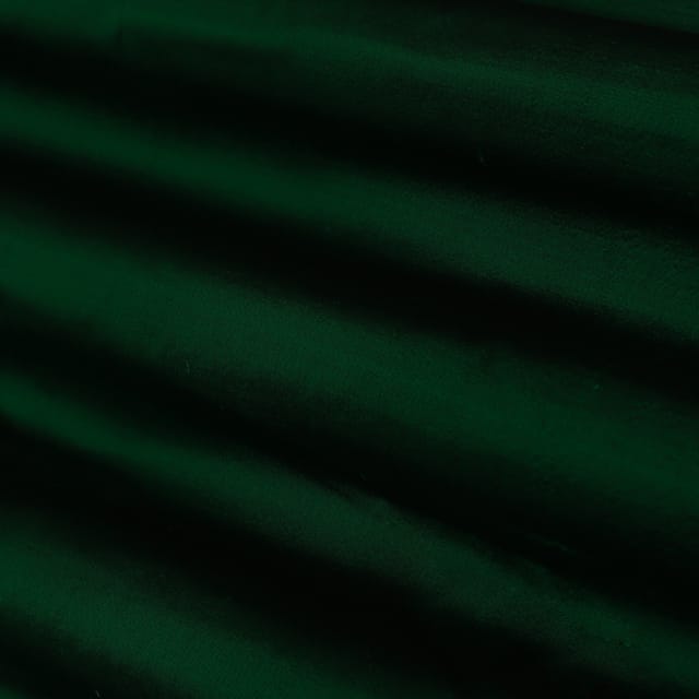 Dark Green China Dupion SIlk Fabric 80gm