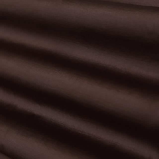 Jade Black Sandwash Crepe Fabric