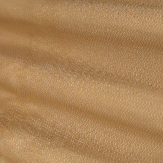Beige and Gold Weave Brocade Fabric