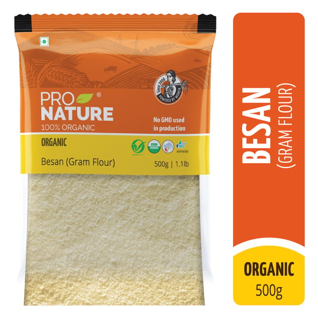 Organic Besan (Gram Flour) 500g