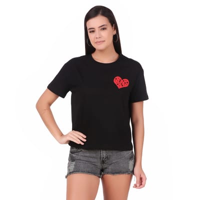 Rs 368/Piece-Heart T-shirt 04 - Set of 9