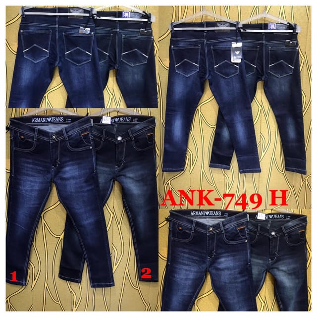 Rs 578/Piece-MAS Jeans ANK 749 H - Set of 6