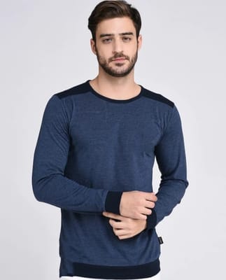 Rs 179/Piece - Kushal Enterprises Cotton Round Neck Solid / Plain T-Shirt for Men Set Of 6, Fts9