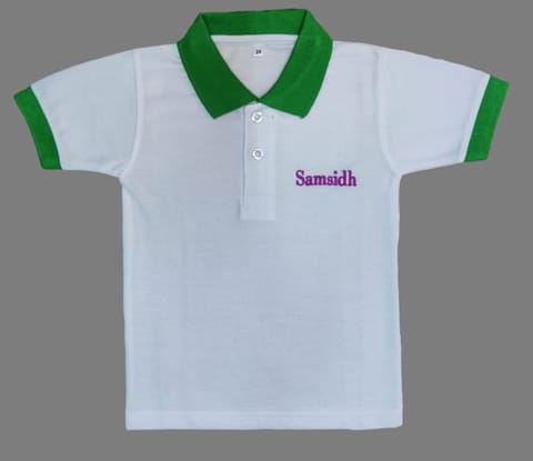 Samsidh T Shirt - Green Collar