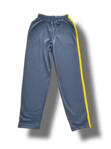 Track Pant with Yellow Piping