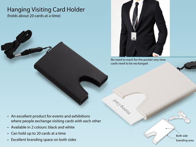 Hanging Visiting Card Holder
