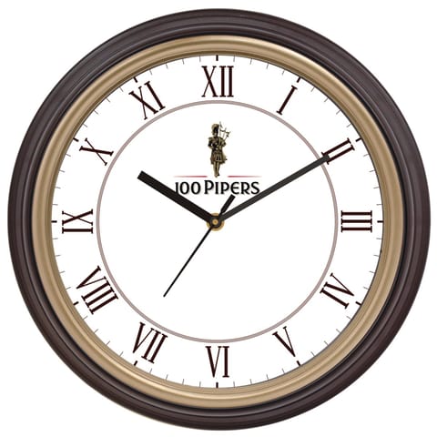 Wall Clock 100 PIPERS