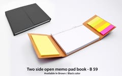 2 Side Open Memo Pad