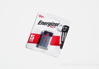 Batteries Energizer MAX 9V - 1 Pack