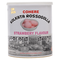 Kolkata Rasogolla Strawbery Flavour