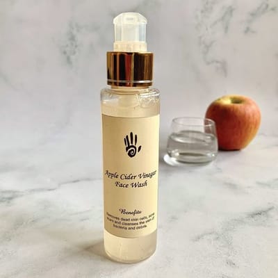 Apple cider vinegar face wash
