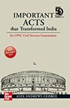 IMPORTANT ACTS THAT TRANSFORMED INDIA FOR UPSC CIVIL SERVICES EXAM