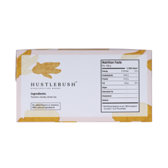 Hustlebush Turmeric Green Tea 25 Pyramid Tea Bags Boosts Immunity & Improves Heart Health Made using 100% Natural Flavours