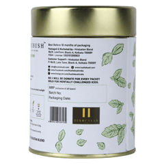 Hustlebush Sweet Himalayan Green Tea Sweet in Taste, Loaded with Antioxidants Detox Tea Made with 100% Whole Leaf 50g loose Leaf