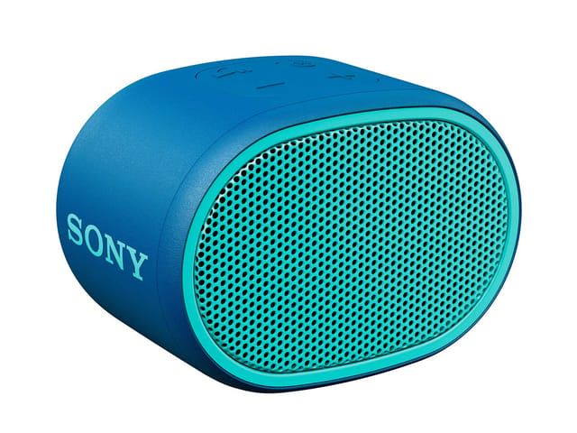 Sony SRS-XB01 Wireless Extra Bass Bluetooth Speaker with 6 Hours Battery Life, Splashproof Speaker wih Mic, Loud Audio for Phone Calls (Blue)