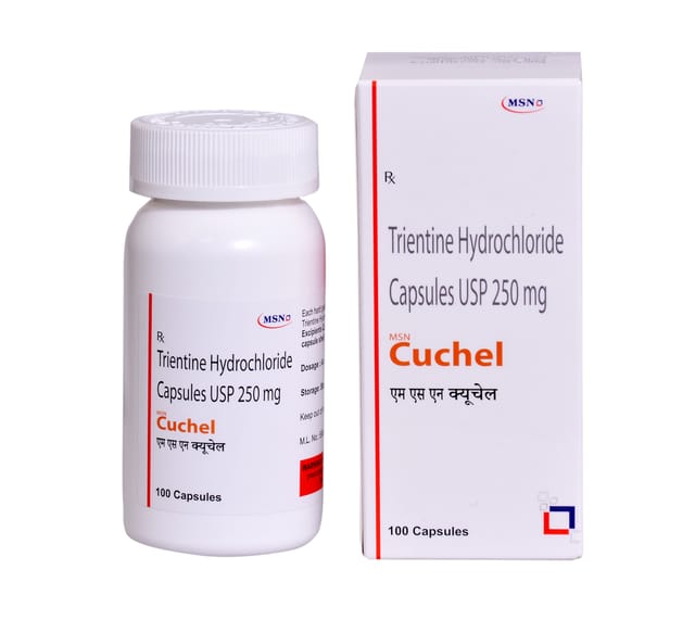 Cuchel (Trientine Hydrochloride Capsules 250mg)