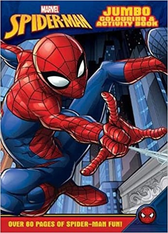 Spider-man Jumbo Colouring And Activity Book (jumbo Colouring Marvel)