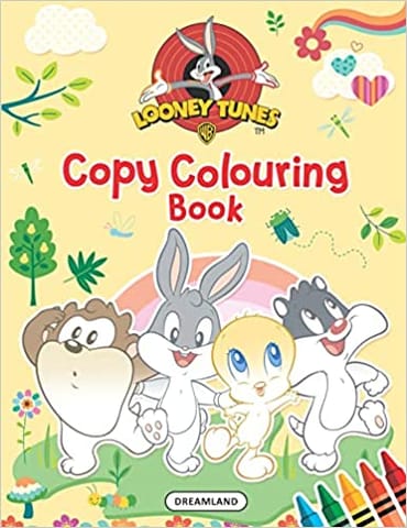 Looney Tunes Copy Colouring Book