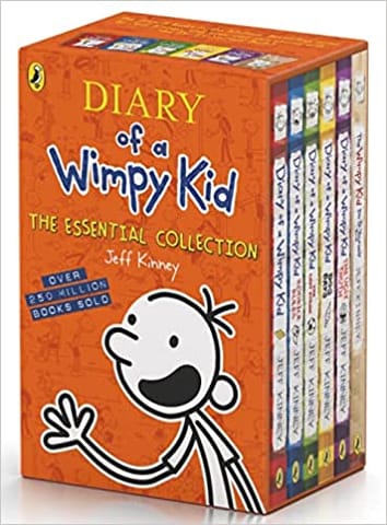Wimpy Kid - The Essential Collection (1-5 Books + Diy