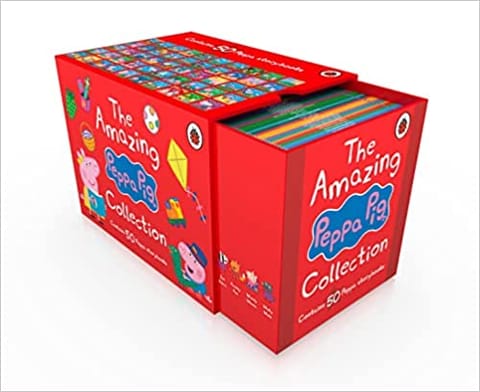 Peppa Pig The Amazing Collection (1-50 Box) (red)