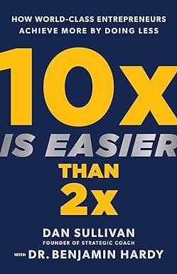 10x Is Easier Than 2x