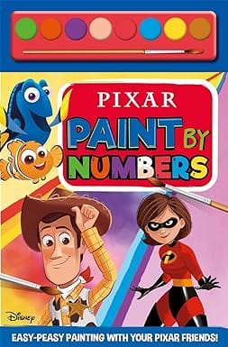 Pixar Paint By Numbers