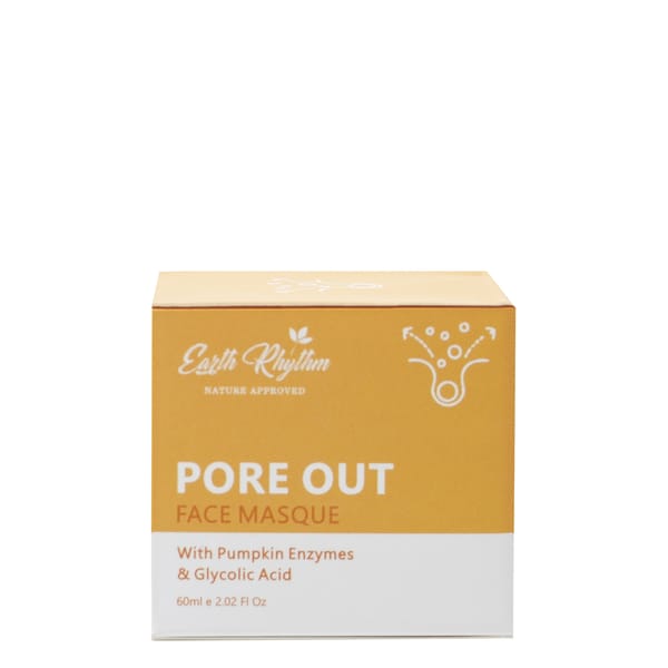 PORE OUT FACE MASQUE
With Pumpkin Enzymes &amp; Glycolic Acid