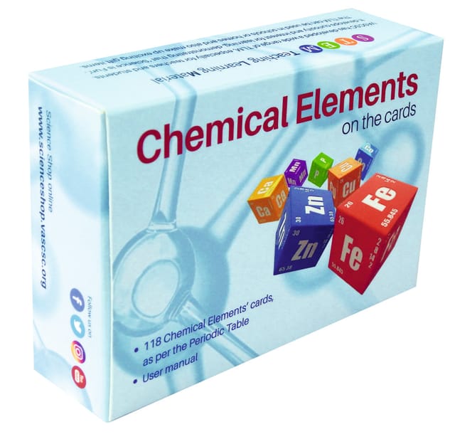 Chemical Elements On Cards